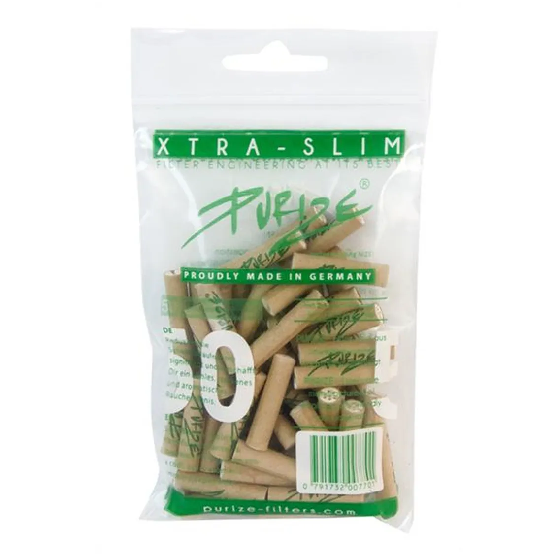 Filtres PURIZE 9 mm – 50 Filtres Charbon Actif | L'Ours Vert Purize - 50 REGULAR Size-Accessoires-L'ours Vert