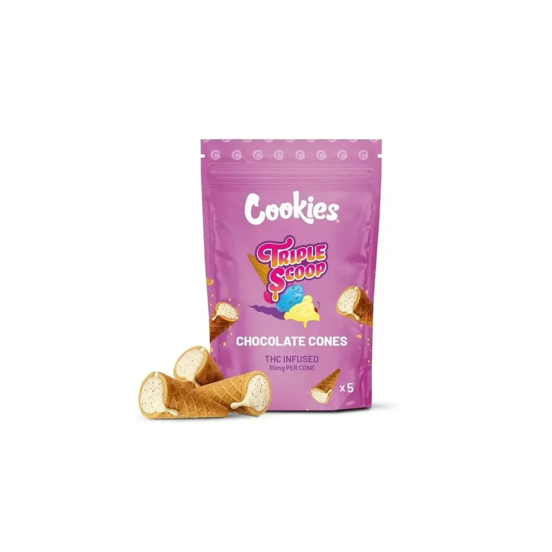 Cônes D9-THC - 30mg-Edibles D9-THC-L'ours Vert