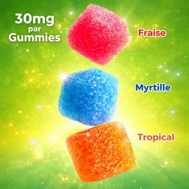 Gummies D9-THC - 30mg | Edibles D9-THC | lours-vert.fr