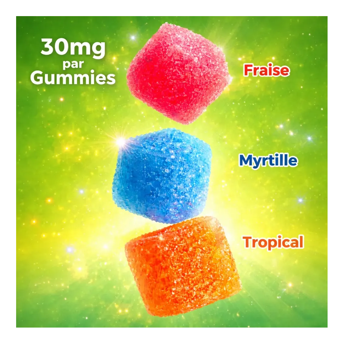 Gummies D9-THC - 30mg | Edibles D9-THC | lours-vert.fr