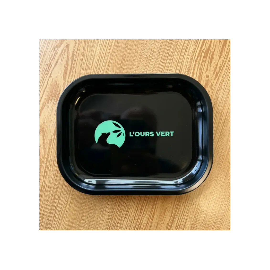 Plateau Aluminium 18 x 14 cm-Accueil-L'ours Vert