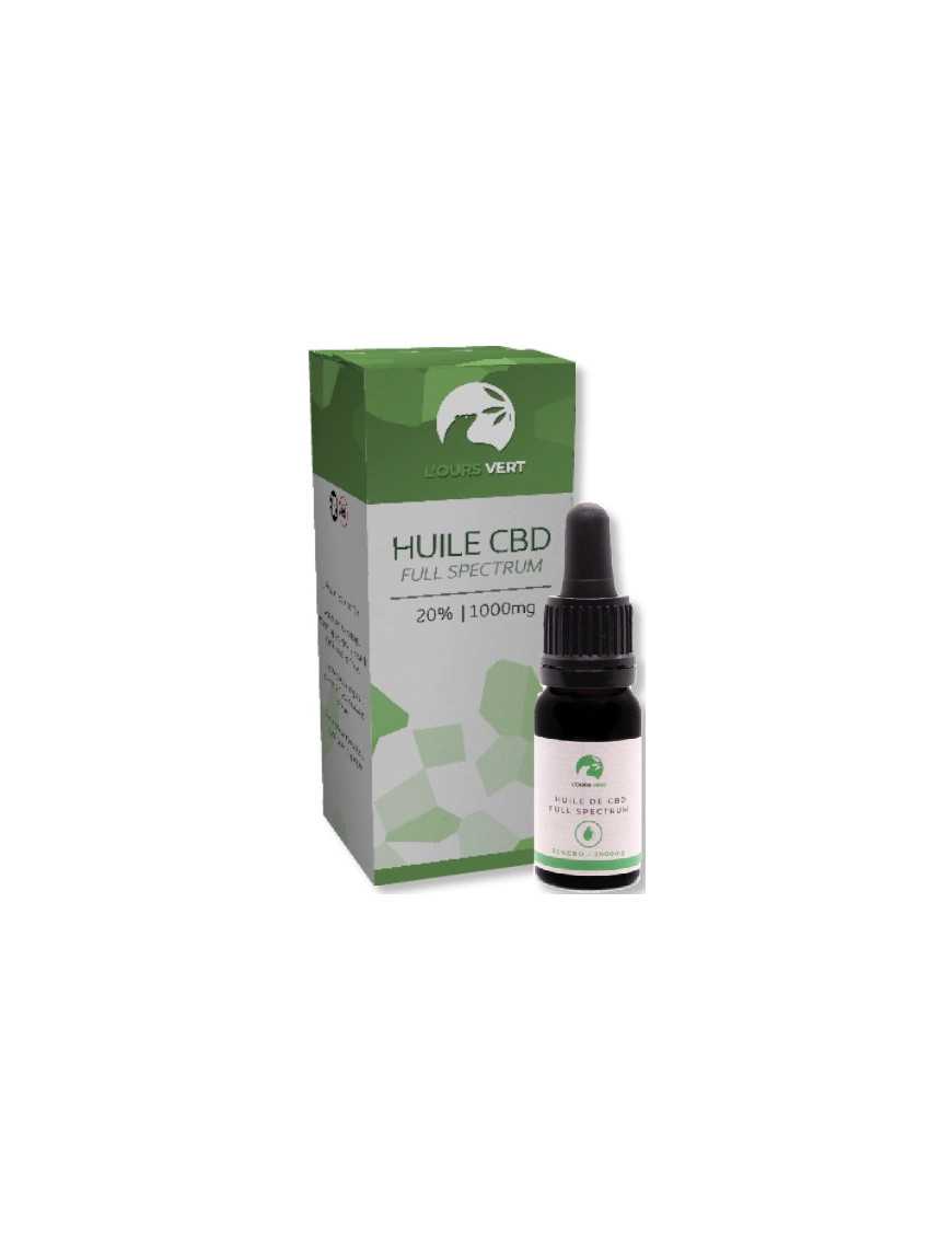 Huile de CBD 20% | Nos Huiles | lours-vert.fr